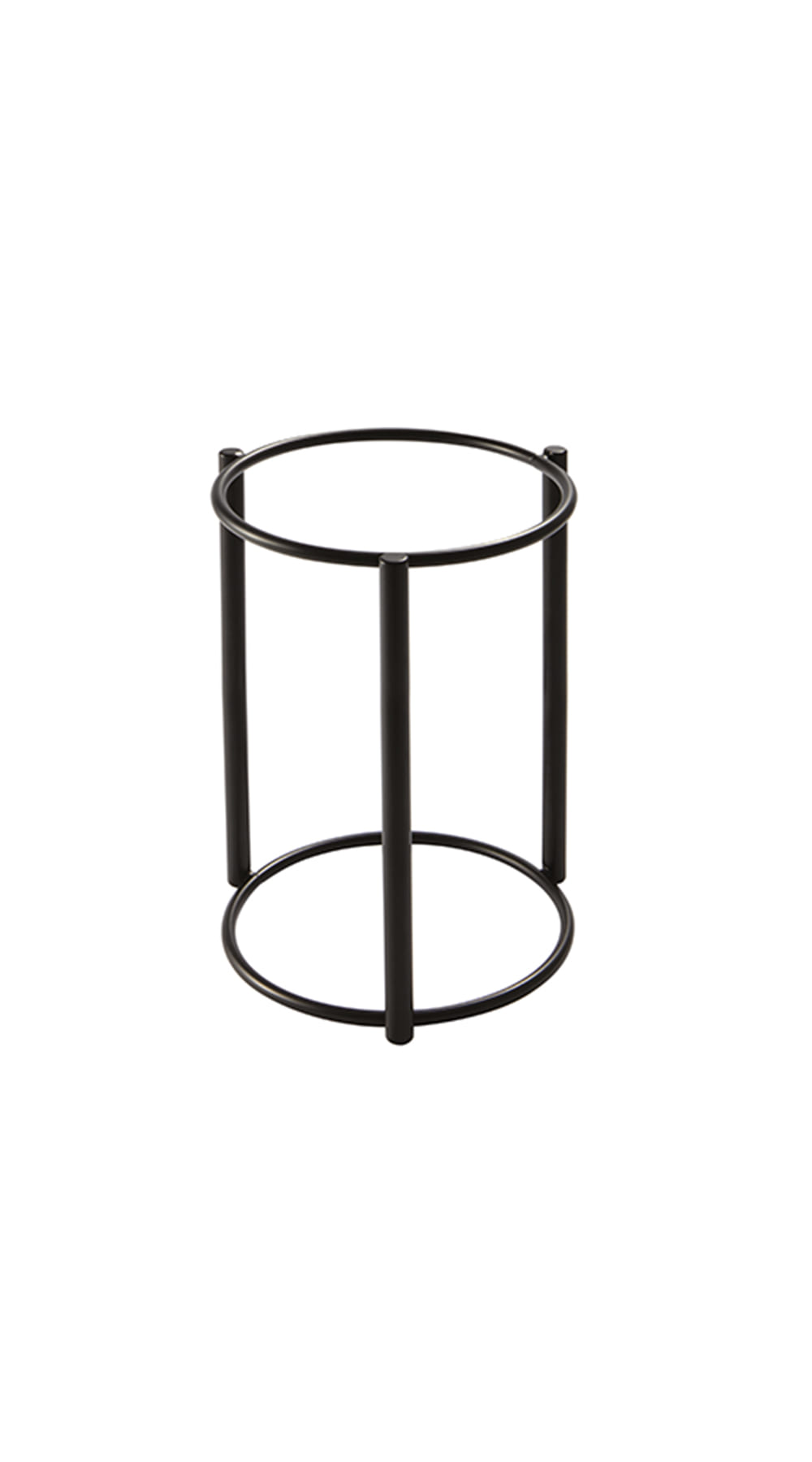 Подставка для фуршетных блюд d=19 см, h=25 см. черная Abert /1/12/ ВДОХНОВЕНИЕ