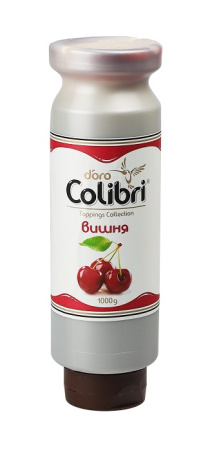 Топпинг "Вишня" 1 кг Золотая Колибри /1/6/ 