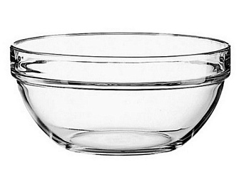 Салатник d=120 мм. 350 мл. h=52 мм. закален. штабелир. Шеф /24/1440/