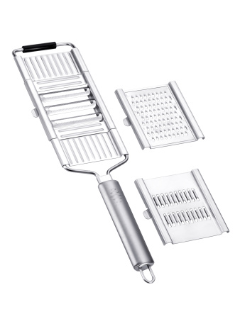 Терка с ручкой 35,5 см. раб. часть 165*8,4 см. со сменными насадками /1/36/