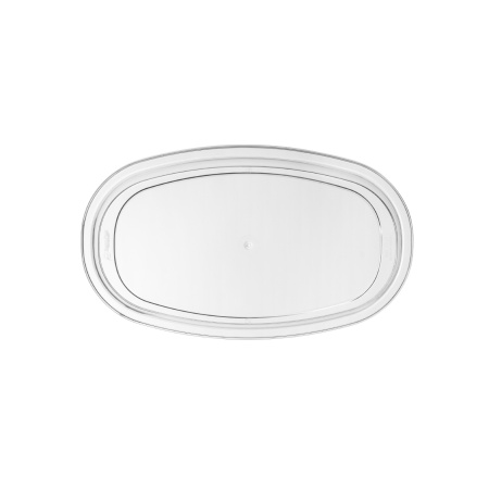 Крышка 240*138 мм. (блюдо овальное 80004), поликарбонат, штабелир. GP /1/72/