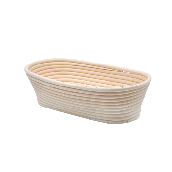 Форма для расстойки теста 300*150 мм. h=80 мм. овальная, из лозы (ротанга) MGprof /1/ АКЦИЯ