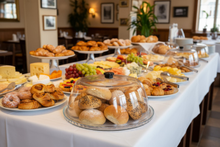 Блюдо для торта d=32 см. стекло, с крышкой поликарб. h=12,5 см. бортик вверх Патисери /1/