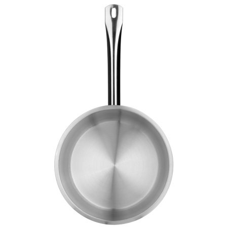 Сотейник  5,0 л. нерж. d=24 см. h=11 см. б/кр (индукция)(кр. 79198) MGsteel /1/ АКЦИЯ