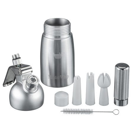 Сифон (кремер) для взбивания сливок  0,125 л. алюм./пластик MasterWhip /1/ АКЦИЯ