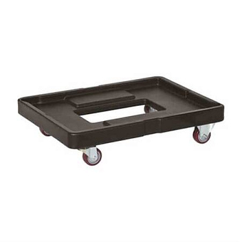 Тележка для термоконтейнеров 680*540*160 мм. черная п/э /1/