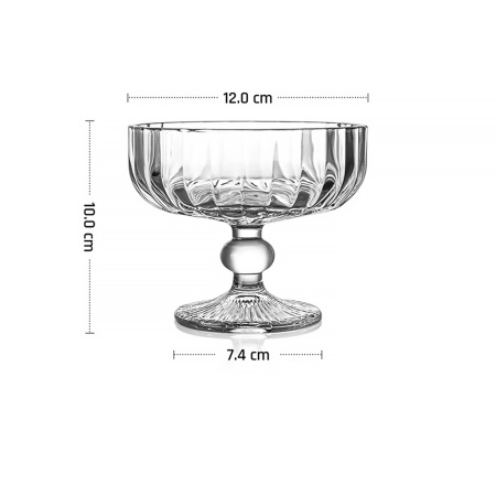 Креманка 280 мл. d=120 мм.  h=100 мм. Сорбет MGline /6/24/