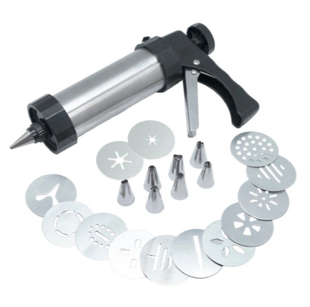 Шприц кондитерсий +21 насадка нерж. VB /1/6/