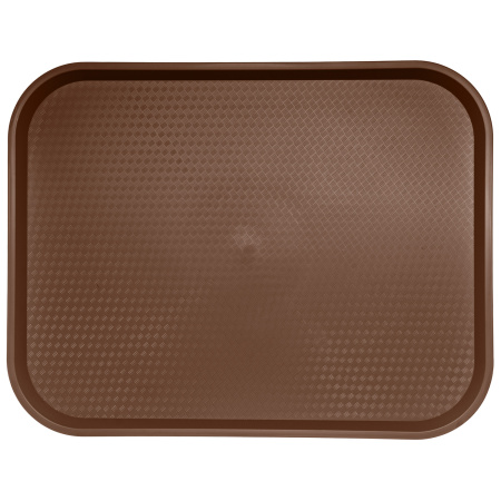 Поднос 44,5*34,5 см. темно-коричневый поверхность классик (167) MGprof /1/10/ АКЦИЯ
