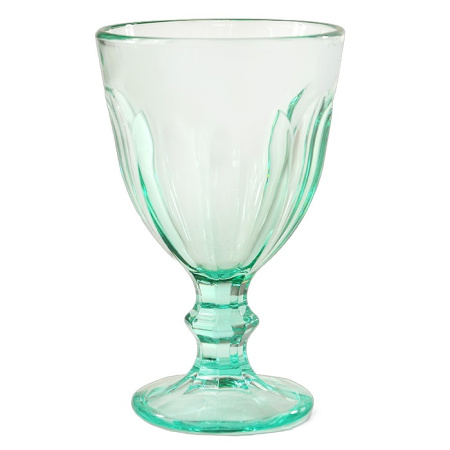 Бокал для вина 240 мл. d=90 мм. h=144 мм. Роман бирюзовый /1/12/576/ АКЦИЯ