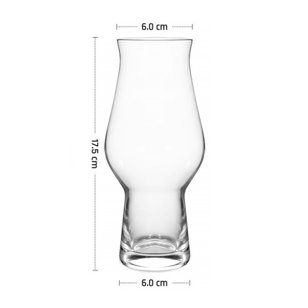 Стакан для пива 480 мл. d=60 мм. h=175 мм. хр. стекло MGline /6/24/ АКЦИЯ