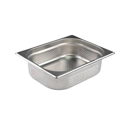 Гастроемкость 1/2 h=100 мм. 325*265 мм. 6 л. нерж. перфорир. d=4 мм. MGsteel /1/12/