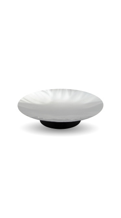 Подставка сервировочная 31 см. h=4 см. нерж. на дерев. ножке Abert /1/ ВДОХНОВЕНИЕ