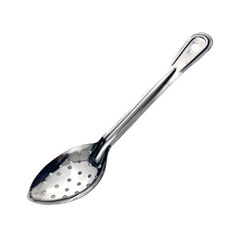 Ложка гарнирная 28,5 см., L ручки 19 см. круглая перфор. нерж MGsteel /1/72/